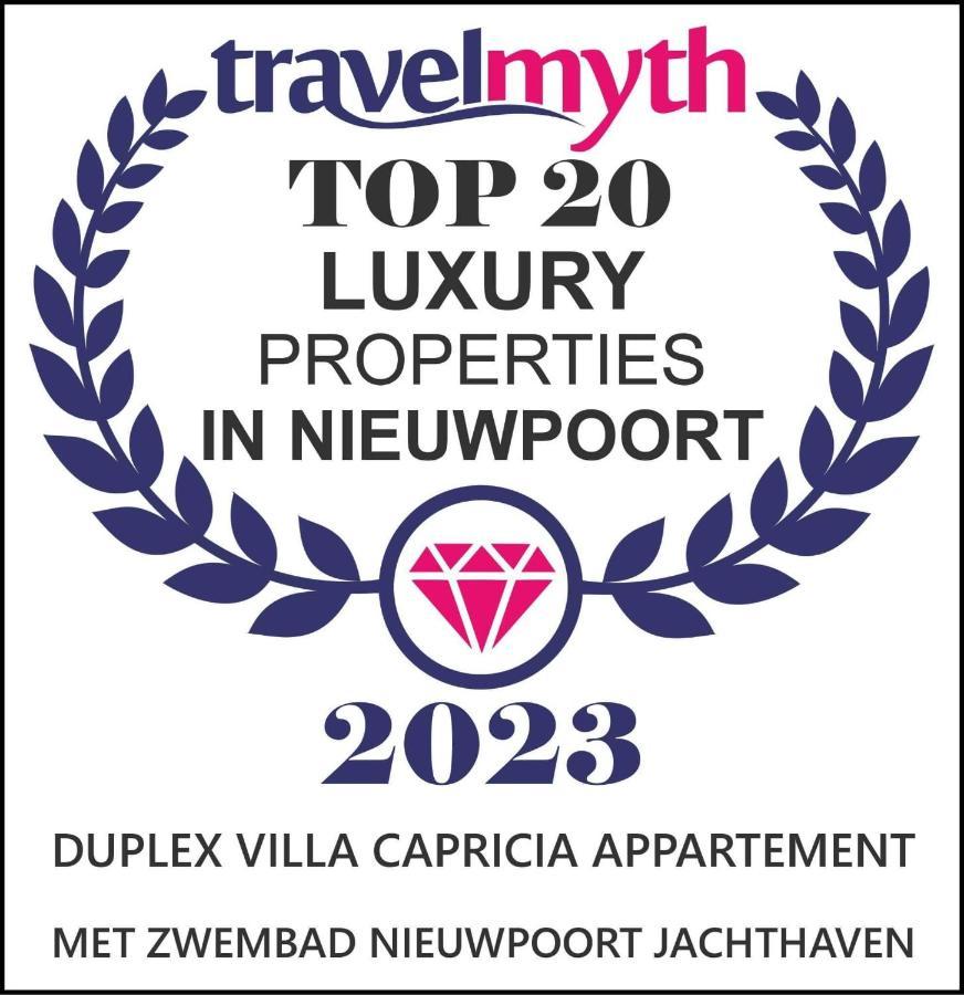 Duplex Villa Capricia Appartement Met Zwembad Nieuwpoort Jachthaven Exterior foto